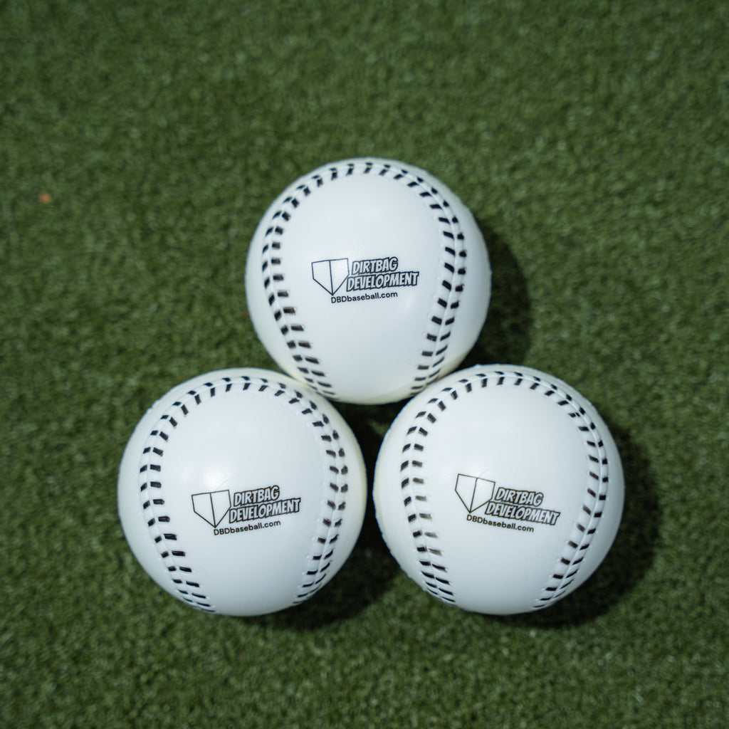 Dirtbag Development Bash Balls - Foam Training Baseball