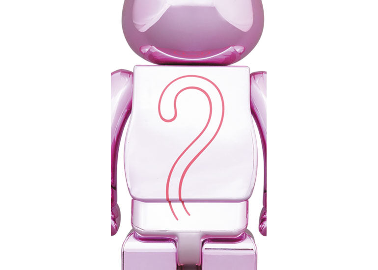 Bearbrick x Pink Panther 100% & 400% Set Chrome Ver.