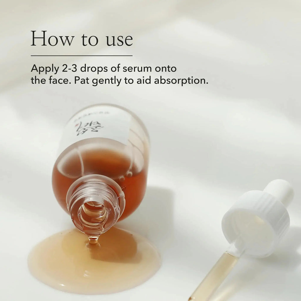 Beauty of Joseon Revive Snail Mucin Ginseng Serum -  Hydrating Peptide Facial Moisturizer