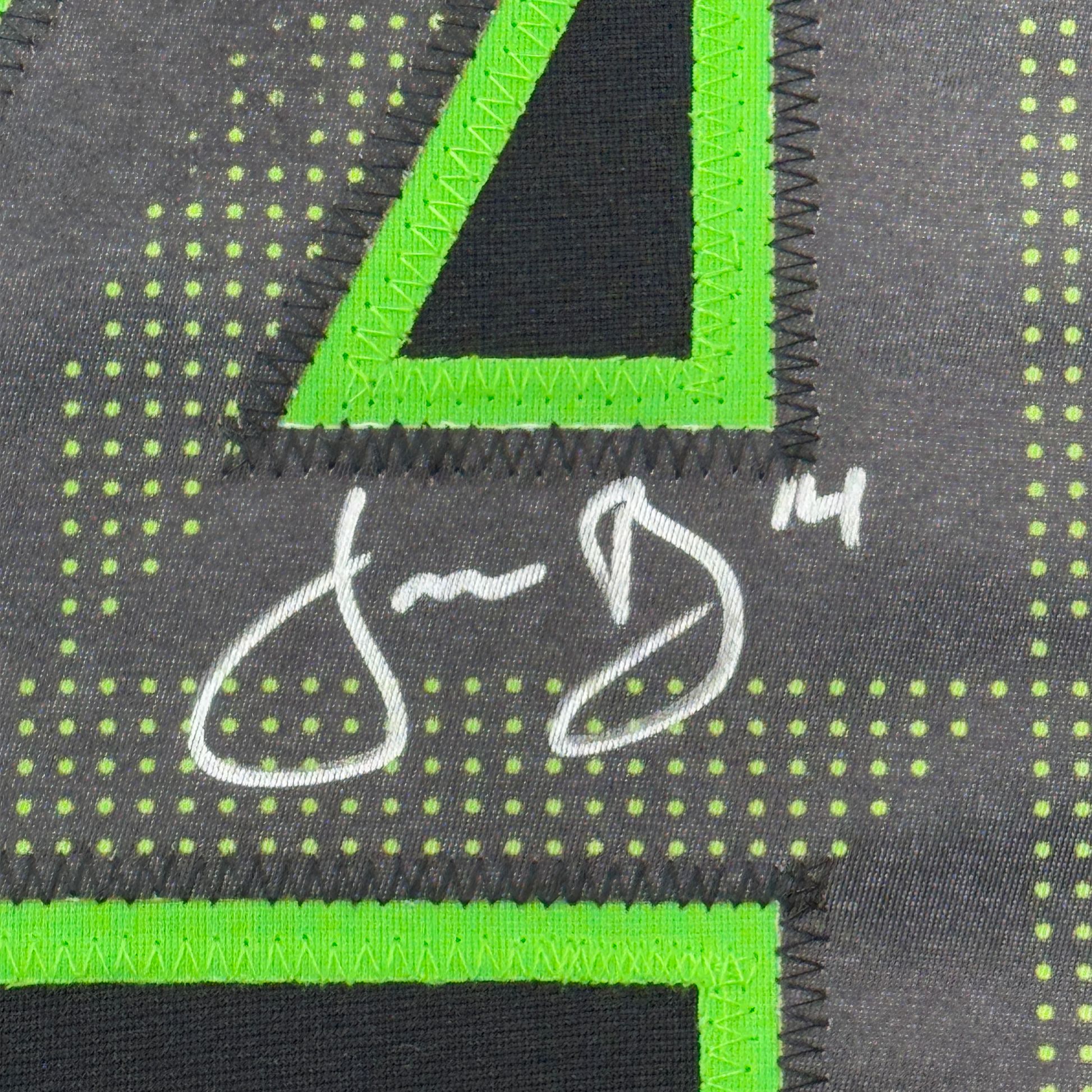 Framed Autographed/Signed Jamie Benn 35x39 Dallas Black Hockey Jersey JSA COA