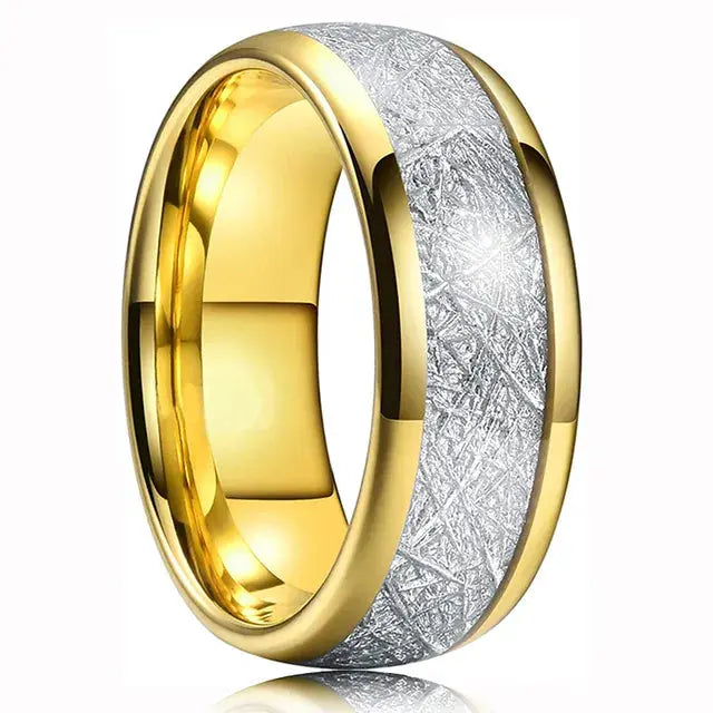 Beveled Edge Stainless Steel Celtic Dragon Ring for Men