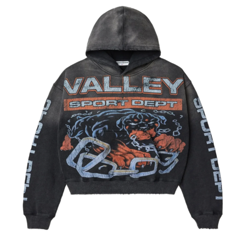 Vale Forever Big Dog Sweatshirt Vintage Black