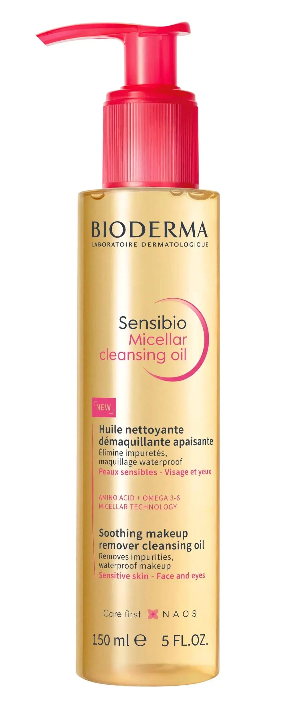 Bioderma Sensibio Micellar Cleansing Oil - Deeply Cleanses, Soothes & Nourishes Skin