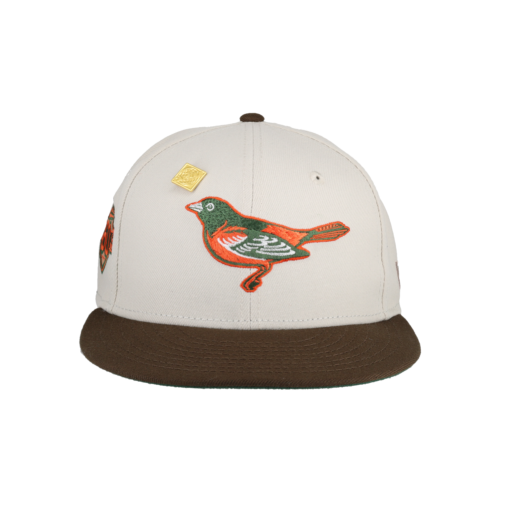 Baltimore Orioles Bird Collection 60th Season Fitted Hat
