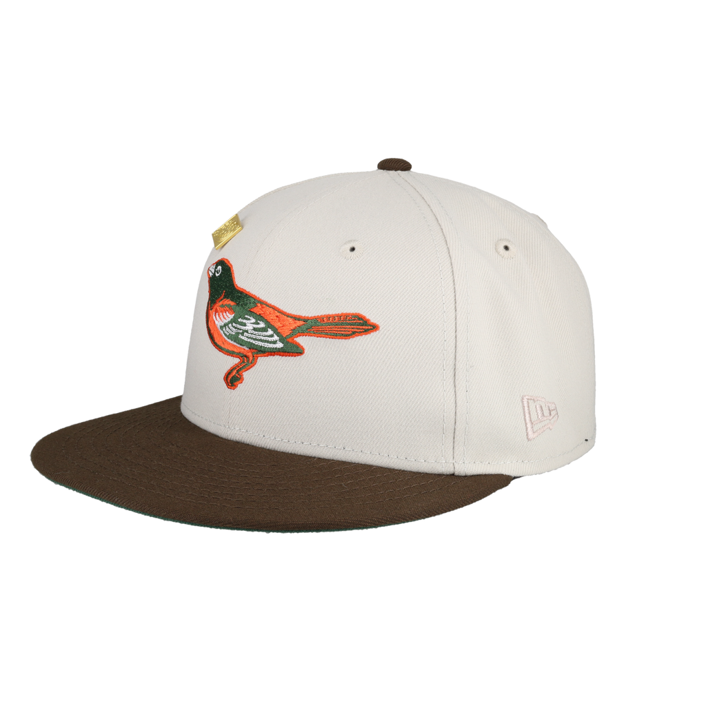 Baltimore Orioles Bird Collection 60th Season Fitted Hat