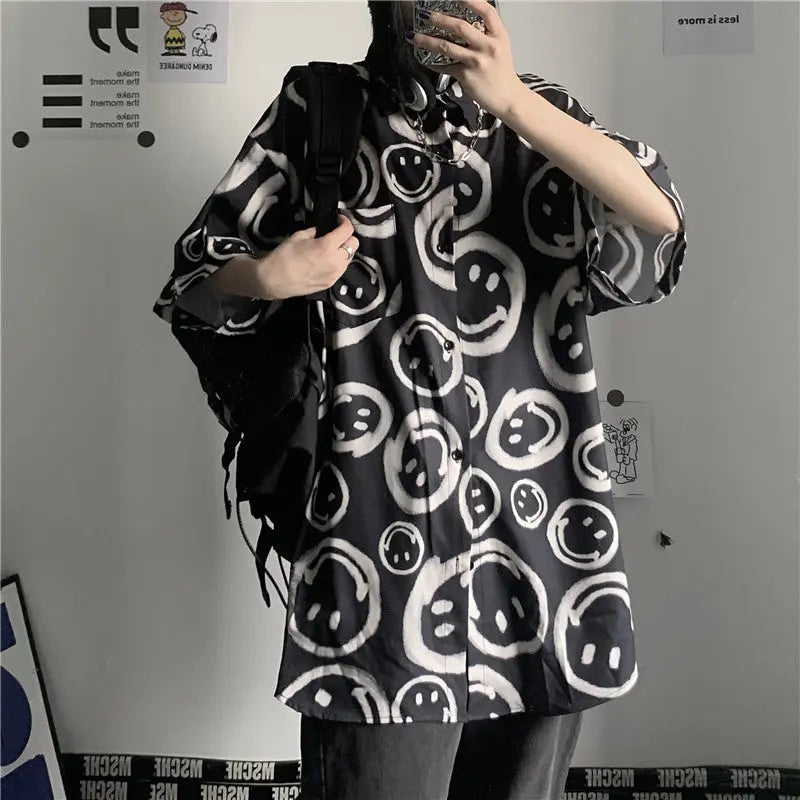 Black Half Sleeve Blouse - Vintage Inspired Design