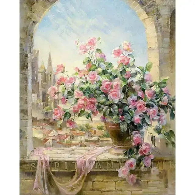 Bloom & Brush DIY Paint-By-Numbers Kit