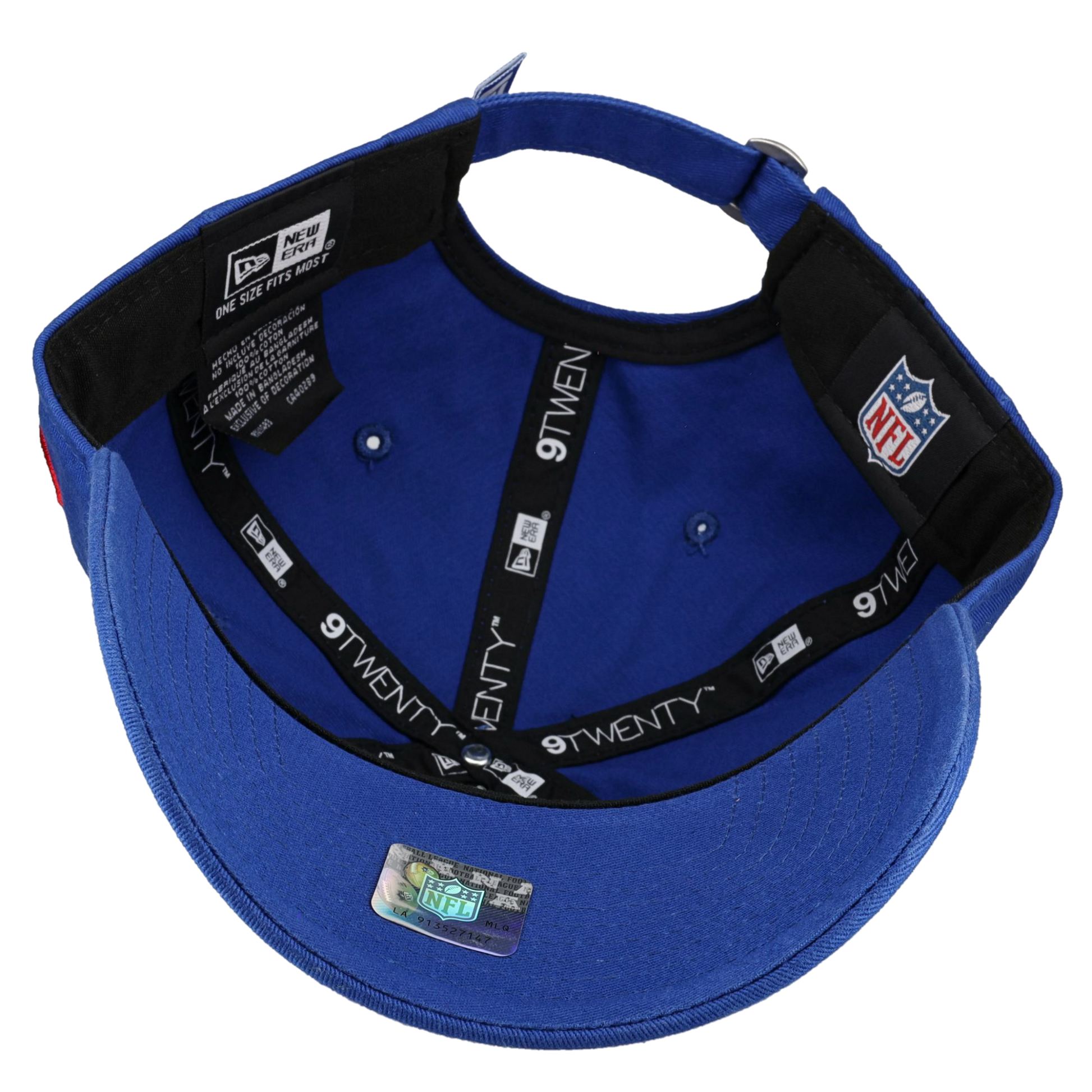 New York Giants New Era 9Twenty Adjustable Hat (Blue)