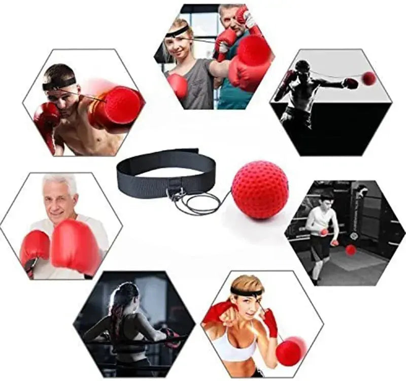 Boxing Reflex Speed Punch Ball - Training Accessory