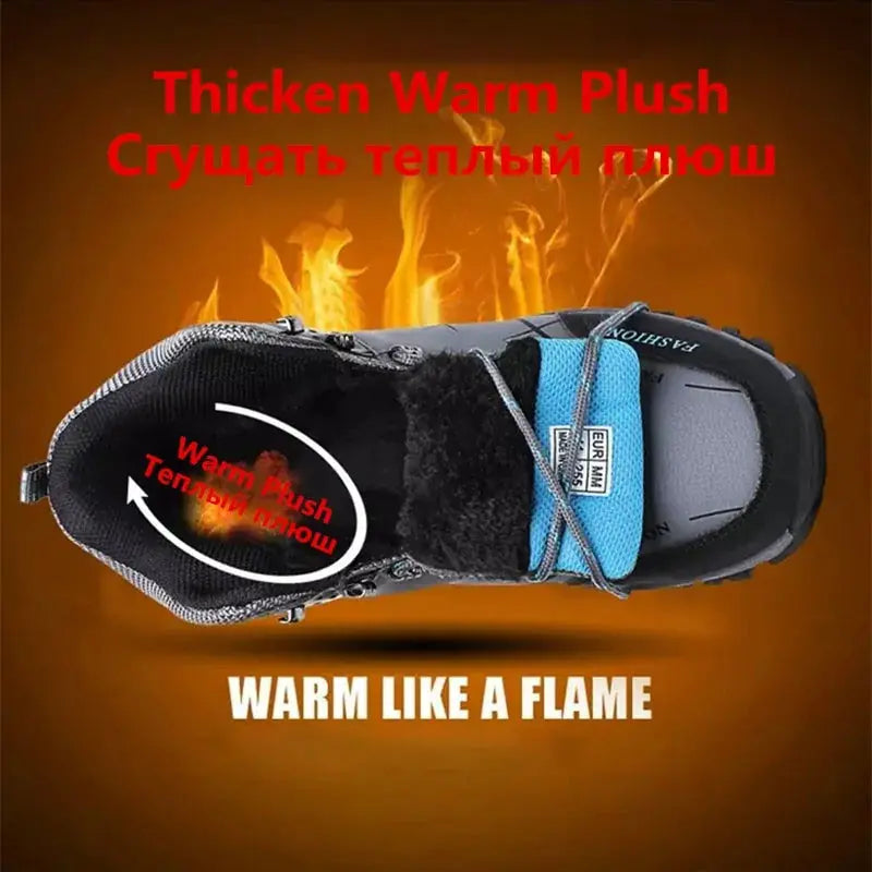 Brand Men Winter Snow Boots