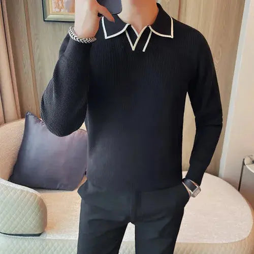 Brand Winter Cozy Lapel Pullover