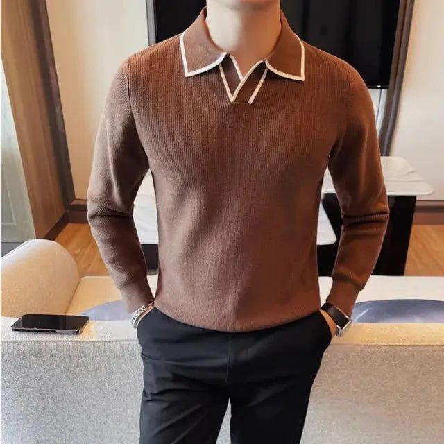 Brand Winter Cozy Lapel Pullover
