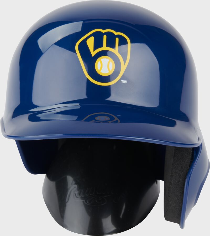 Milwaukee Brewers MLB Collectible Mini Batting Helmet - Picture Inside - FANZ Collectibles