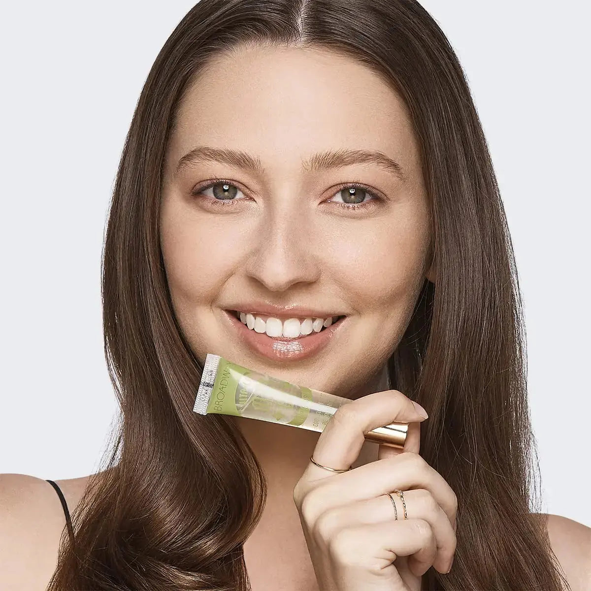 Broadway Vita-Lip Clear Lip Gloss 0.47oz/14ml (5PCS Mint & Coconut & Rosehip & Mango Butter & Argan Oil)