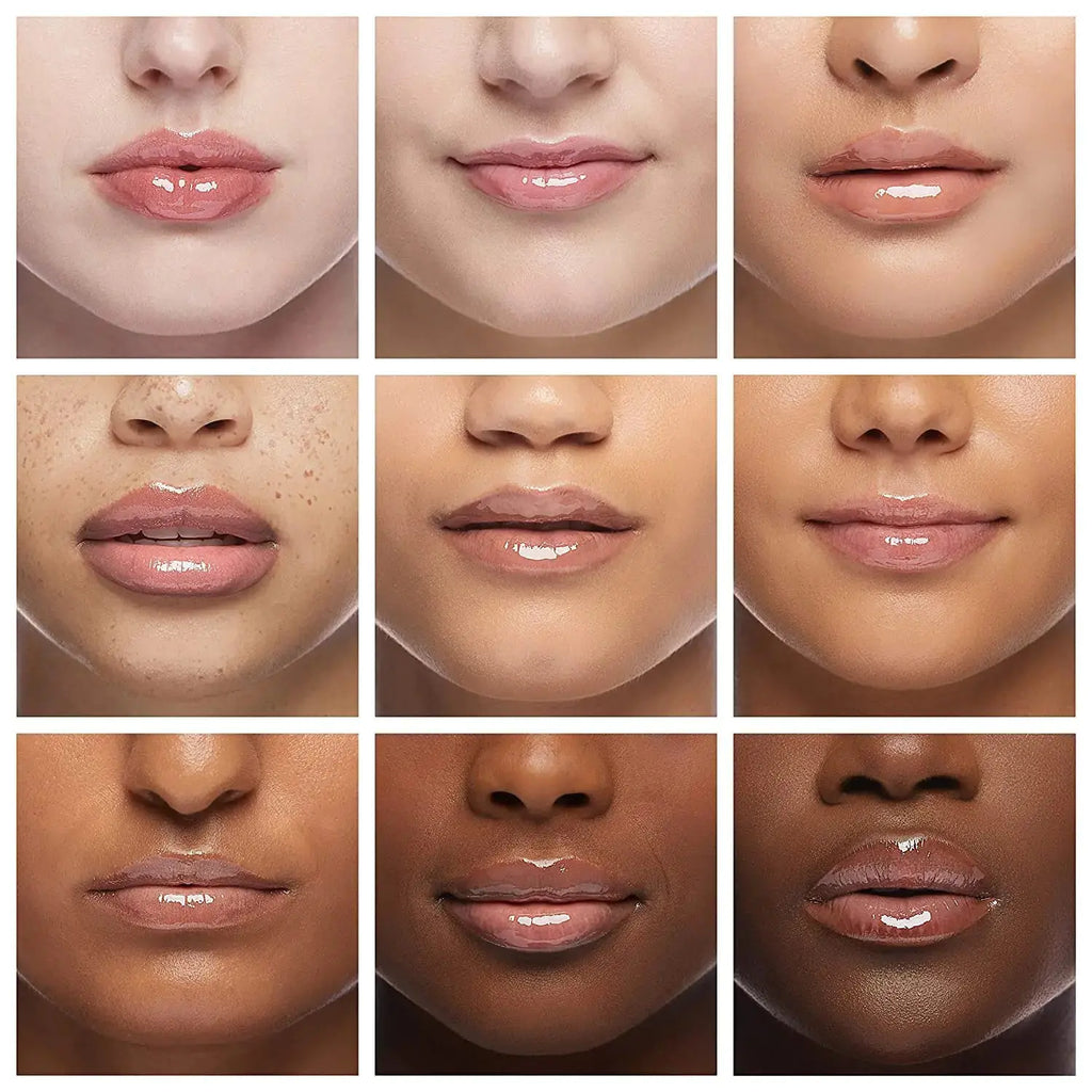 Broadway Vita-Lip Clear Lip Gloss 0.47oz/14ml (5PCS Mint & Coconut & Rosehip & Mango Butter & Argan Oil)
