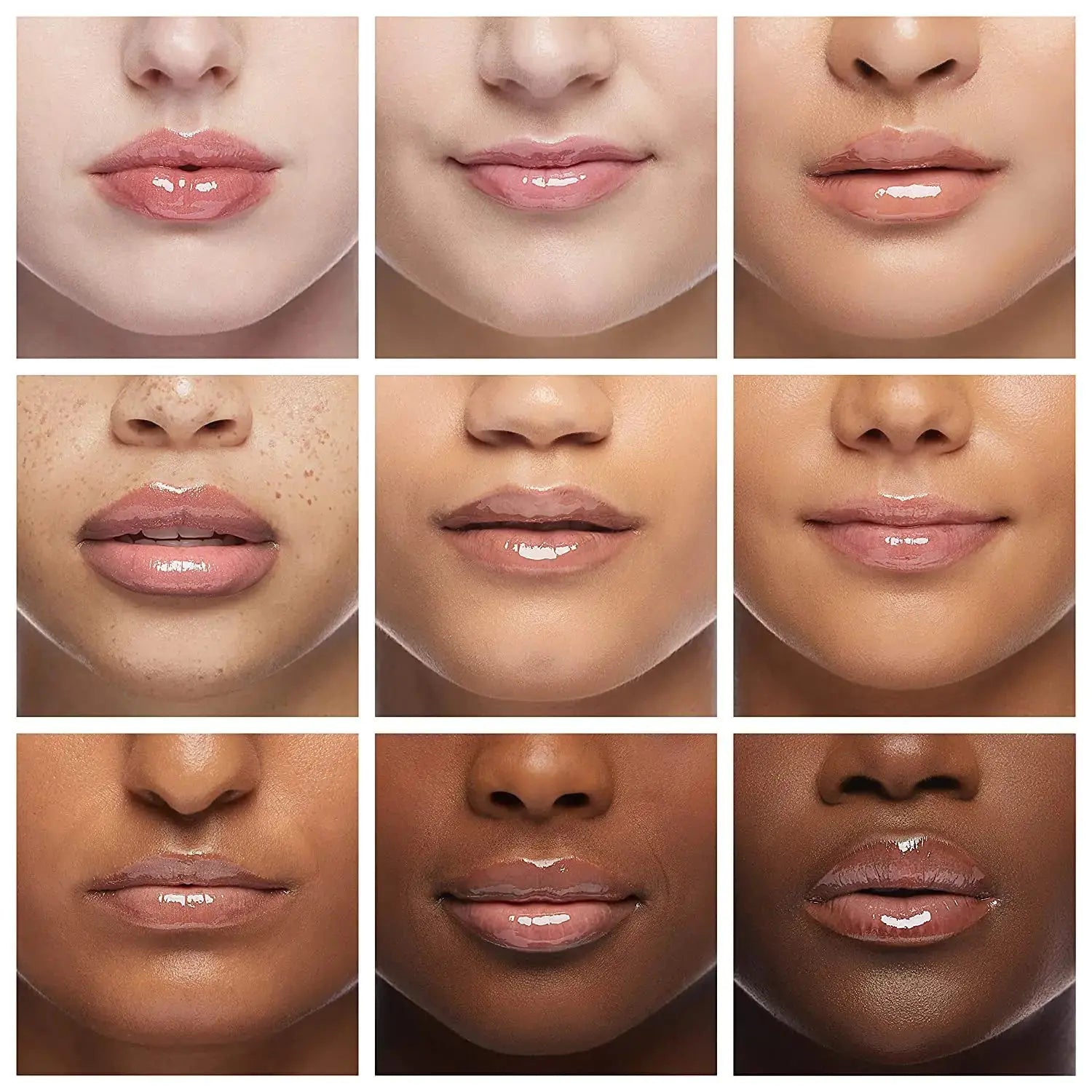 Broadway Vita-Lip Clear Lip Gloss 0.47oz/14ml (5PCS Mint & Coconut & Rosehip & Mango Butter & Argan Oil)