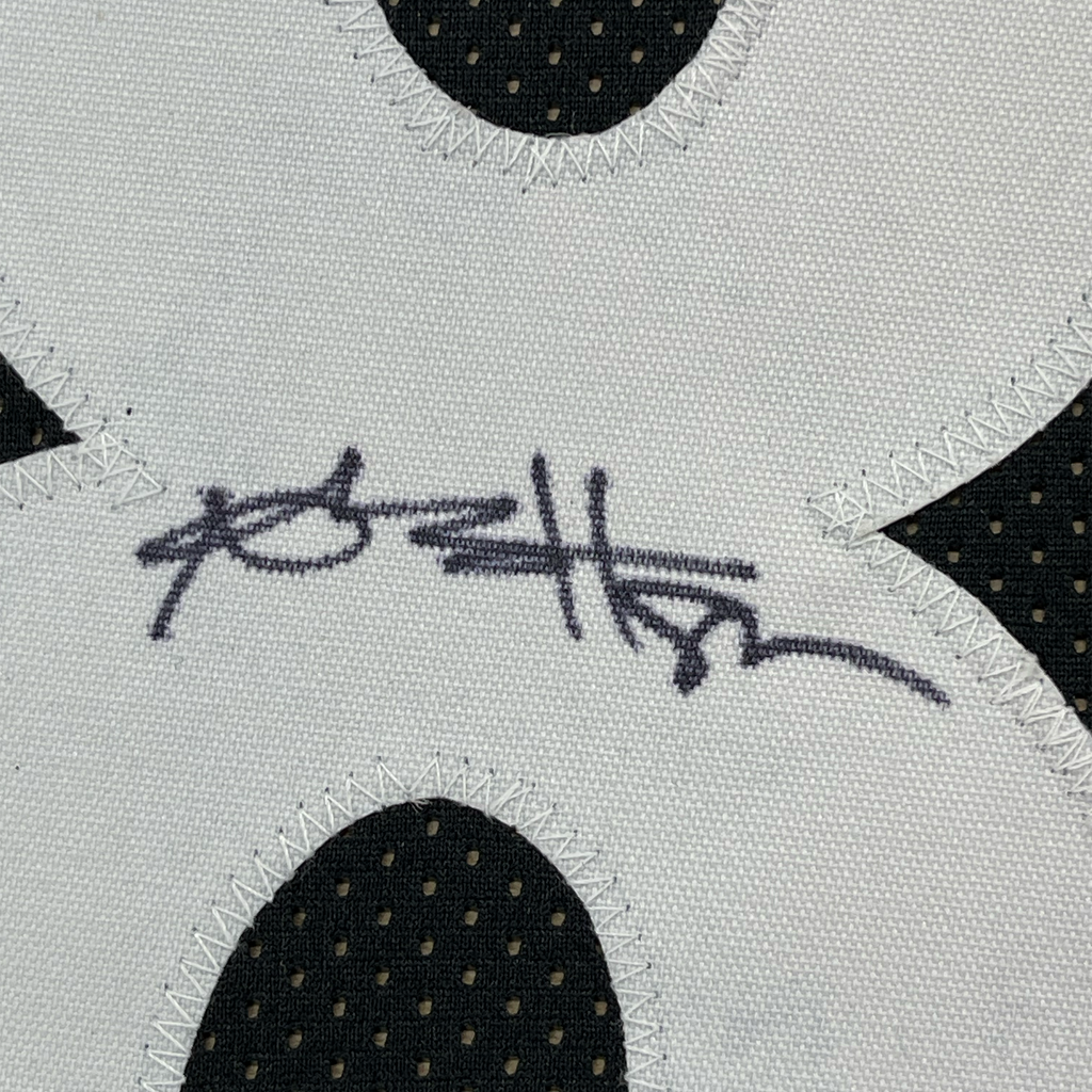 Framed Autographed/Signed Antonio Brown 35x39 Pittsburgh Black Football Jersey JSA COA