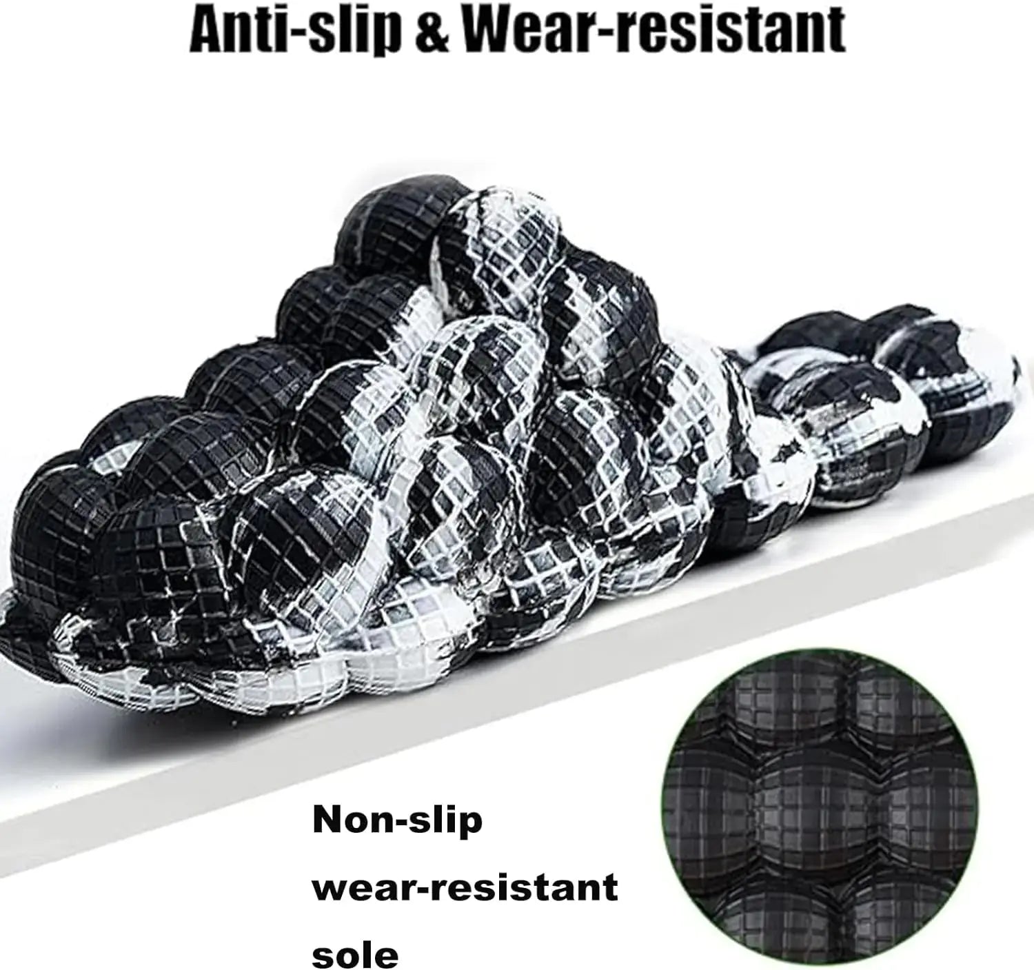 Bubble Slides Slippers for Women Men