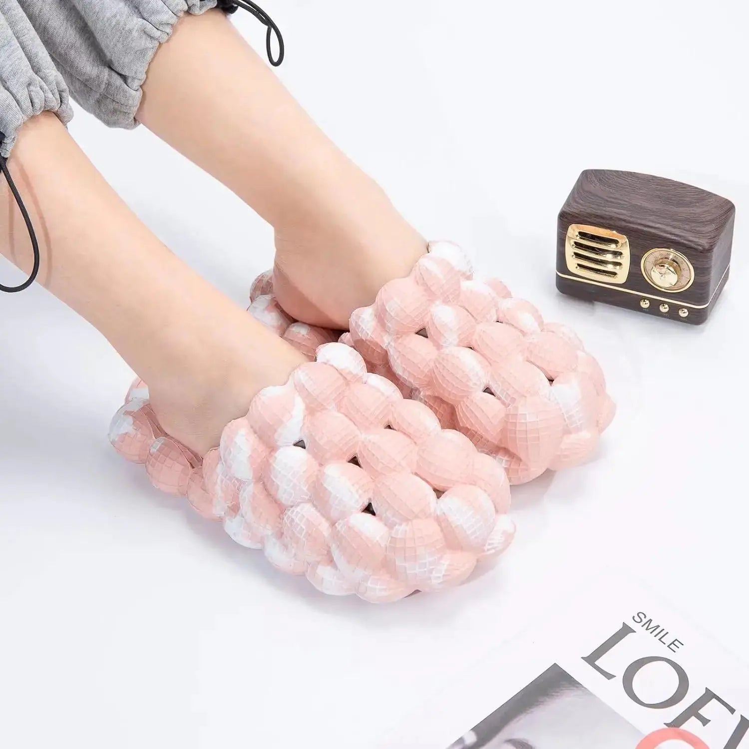 Bubble Slides Slippers for Women Men