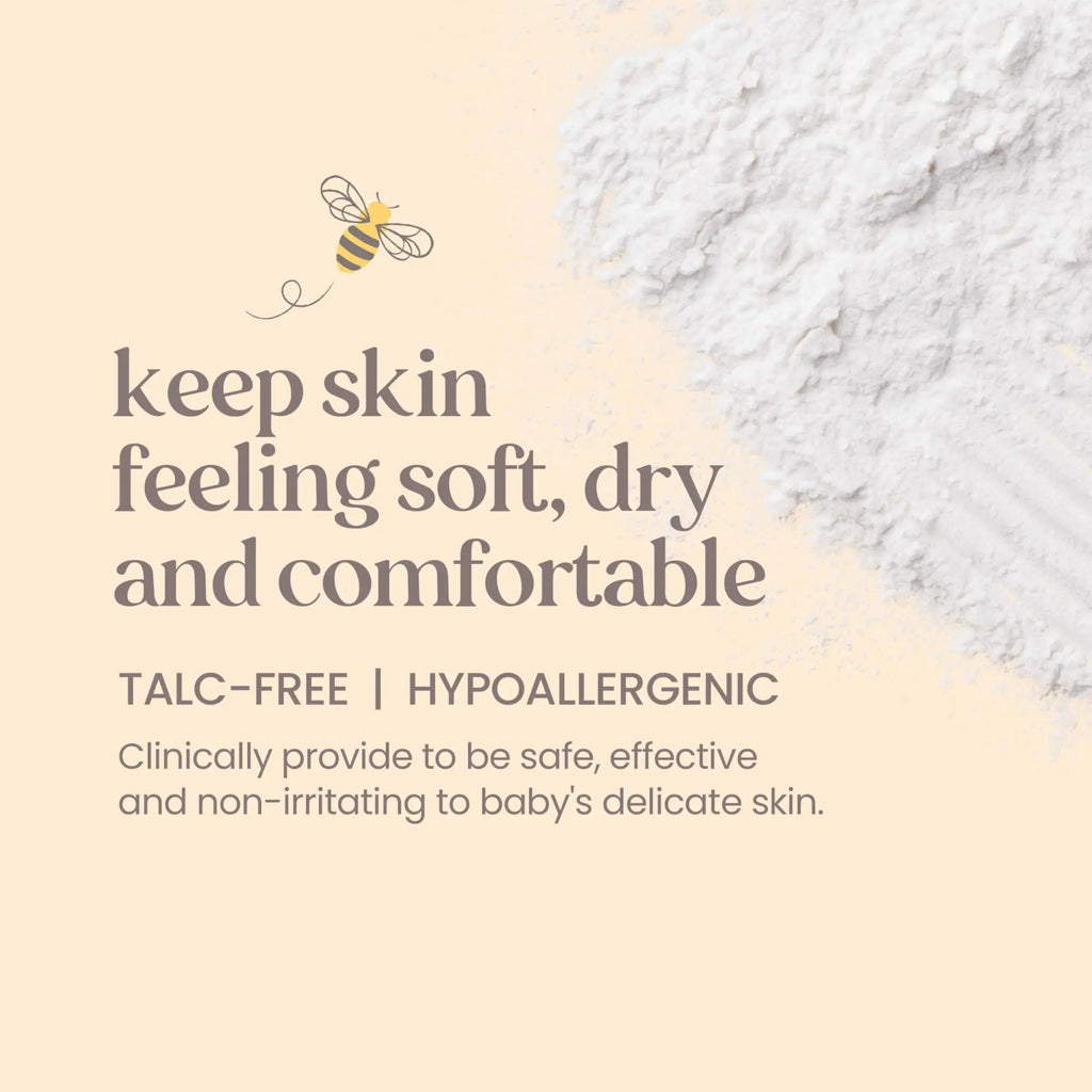 Burt's Bees Baby Dusting Powder | 100% Natural Origin, Talc-Free & Pediatrician Tested