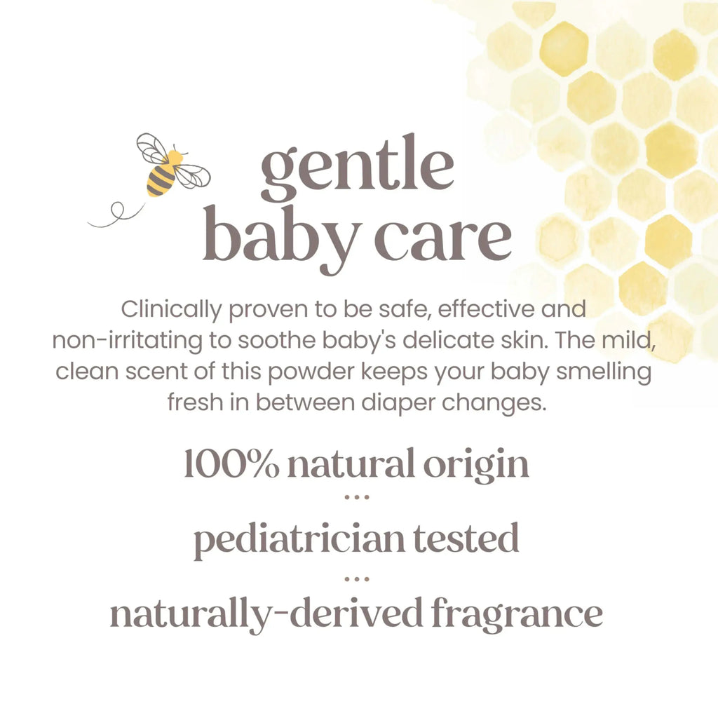 Burt's Bees Baby Dusting Powder | 100% Natural Origin, Talc-Free & Pediatrician Tested