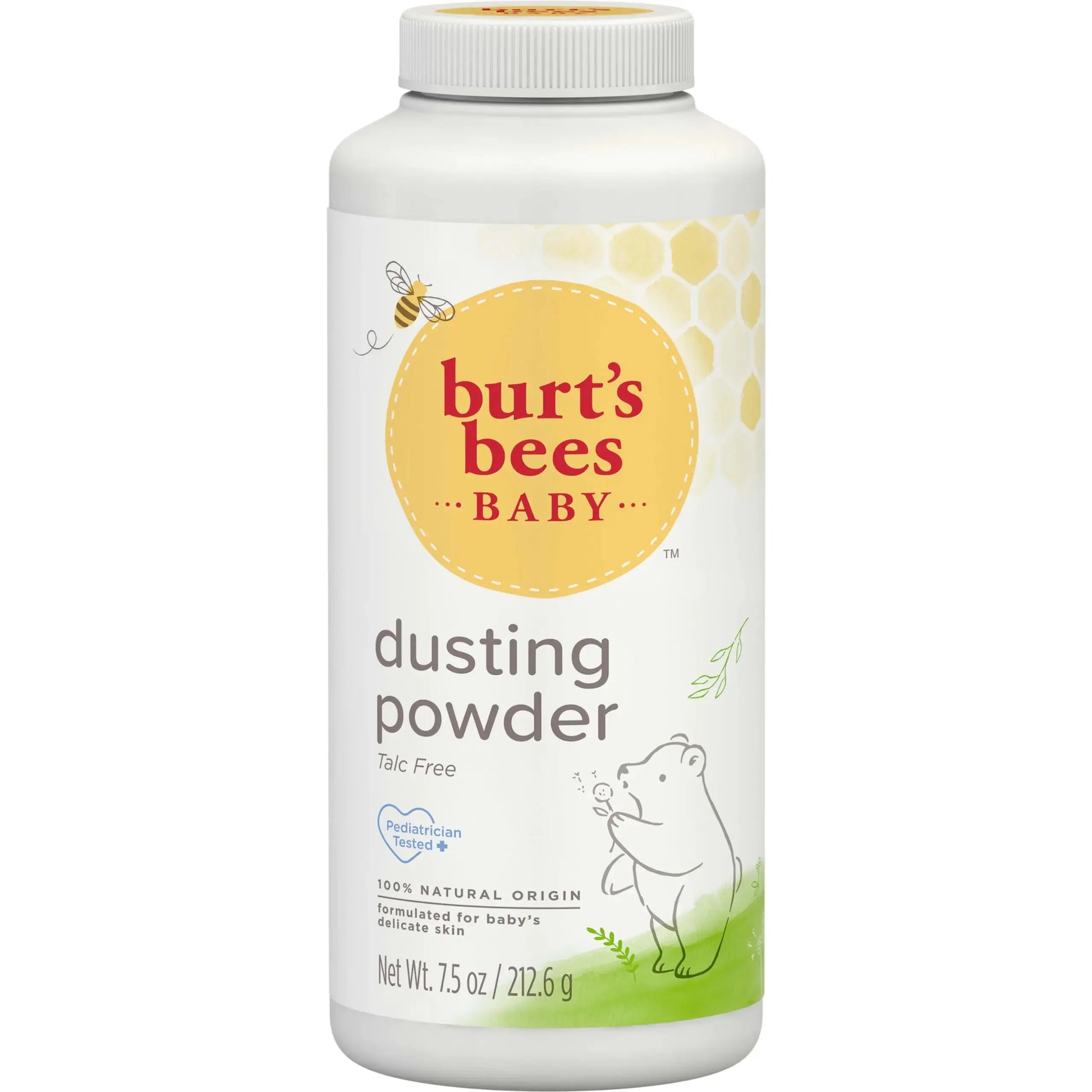 Burt's Bees Baby Dusting Powder | 100% Natural Origin, Talc-Free & Pediatrician Tested