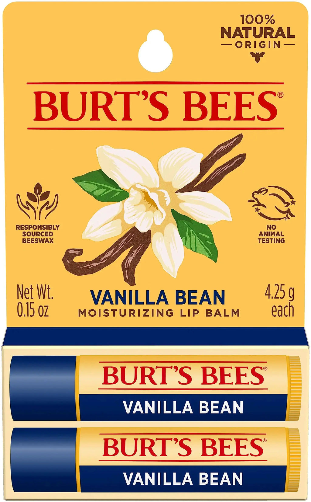 Burt's Bees Lip Balm | Lip Moisturizer With Responsibly Sourced Beeswax