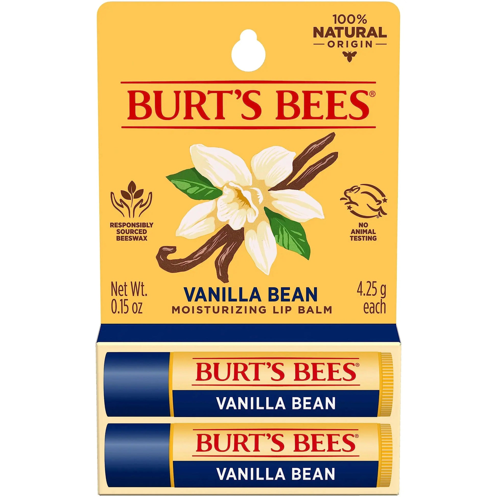 Burt's Bees Lip Balm | Lip Moisturizer With Responsibly Sourced Beeswax