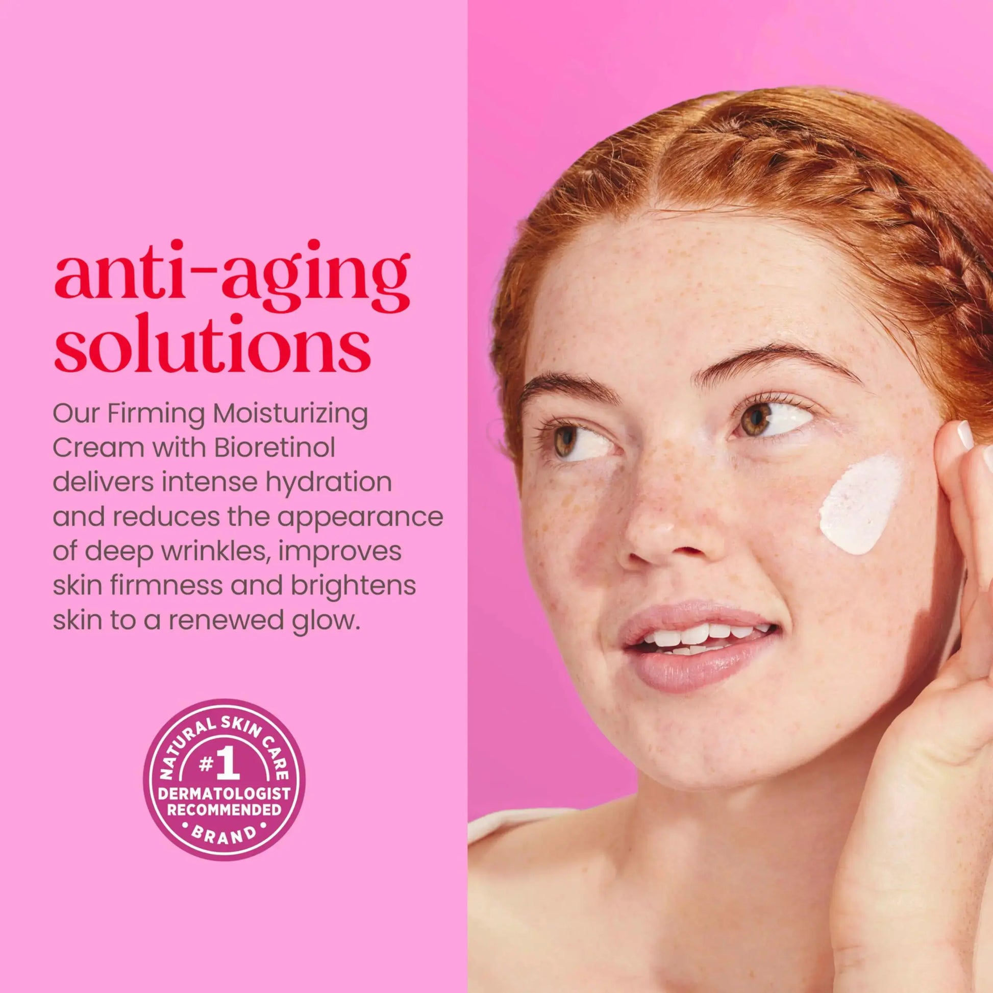 Burt's Bees Renewal Fragrance-Free Firming Moisturizing Face Cream with Natural Retinol Alternative – 1.8 oz