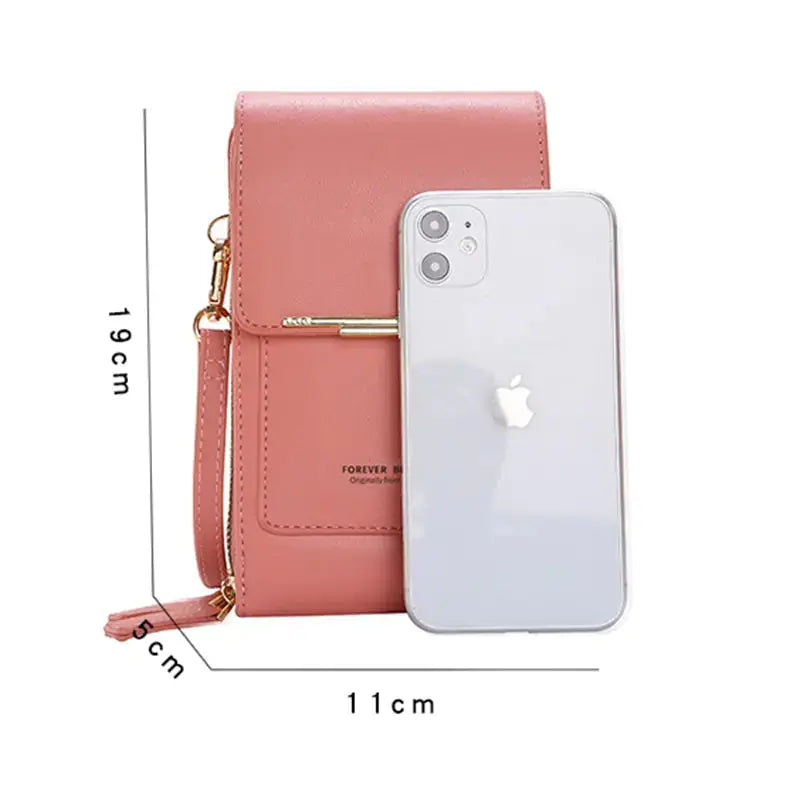 Buylor Women's Touch Screen Leather Bag – Stylish & Functional