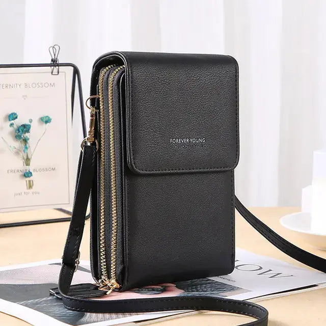Buylor Women's Touch Screen Leather Bag – Stylish & Functional