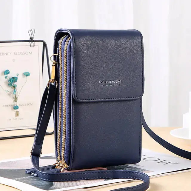 Buylor Women's Touch Screen Leather Bag – Stylish & Functional