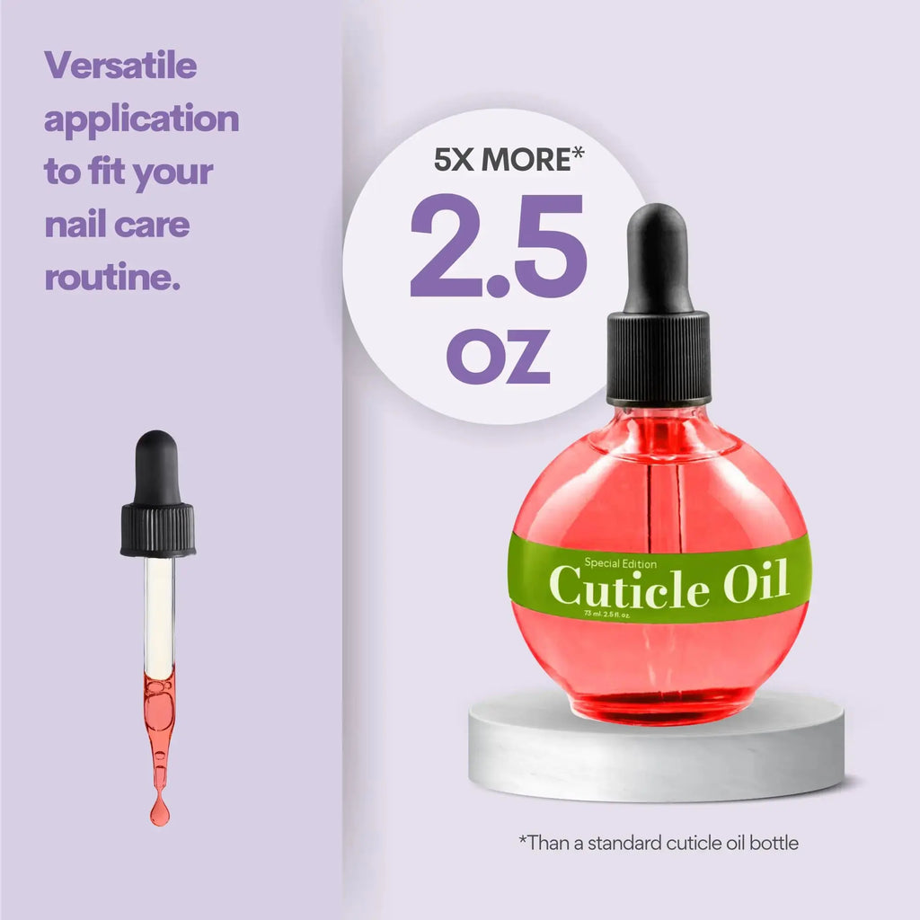 C CARE Special Edition Cuticle Oil for Nails – Hydrates & Repairs – 2.5 Oz (Pack of 1) – Perfect Christmas Gift for Women