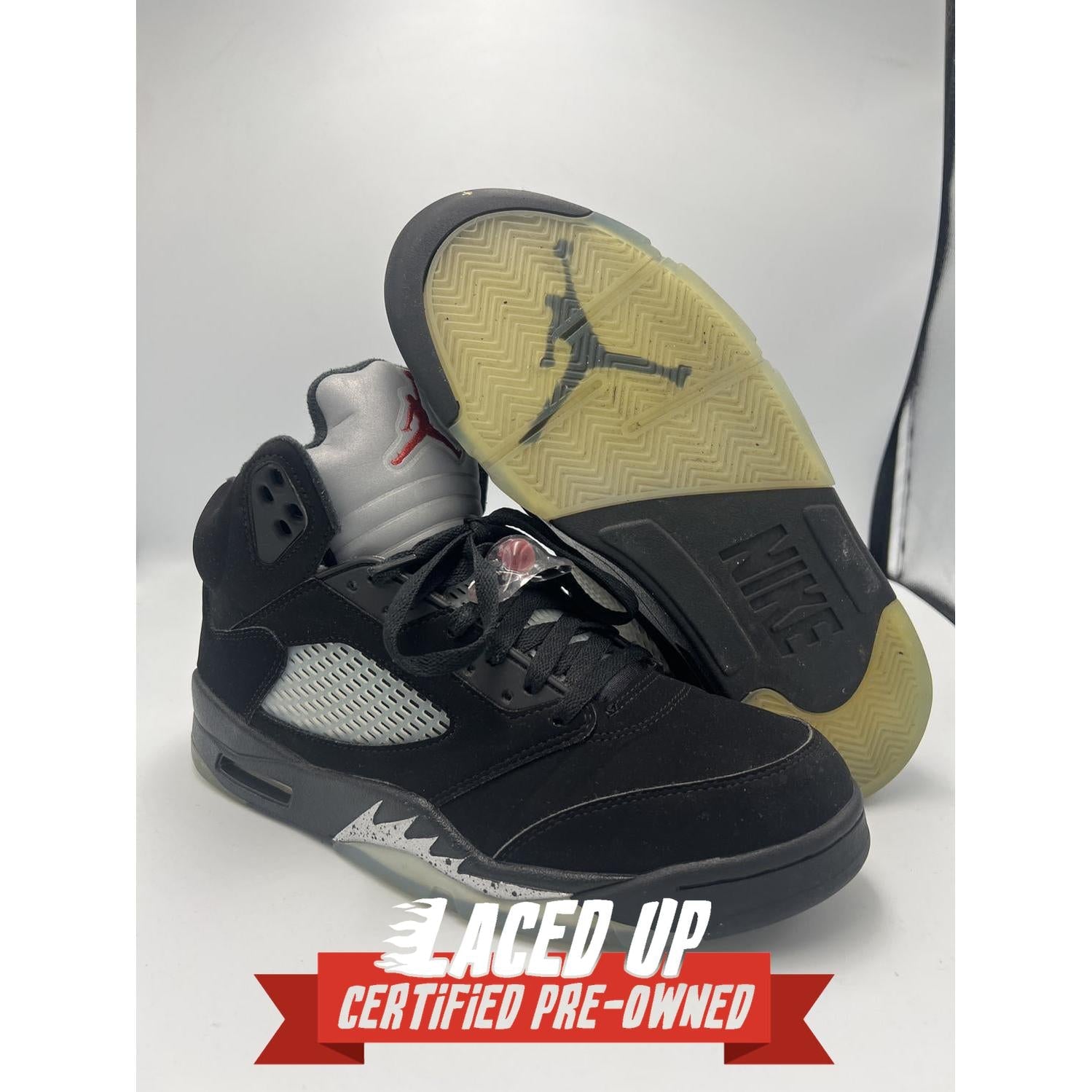 PRE OWNED Jordan 5 Retro Black Metallic (2016)