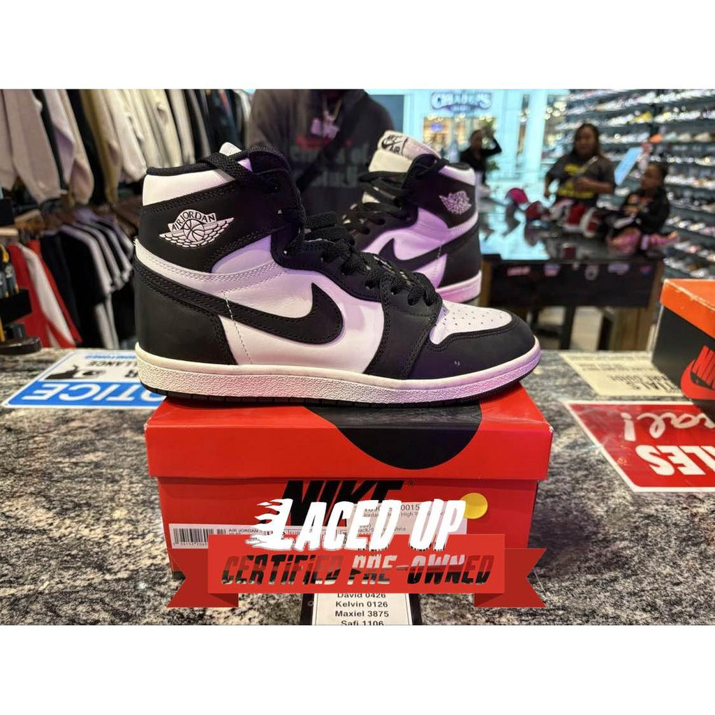 PRE OWNED Jordan 1 Retro High '85 Black White (2023)