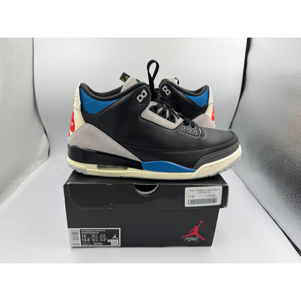 PRE OWNED Jordan 3 Retro OG Rare Air
