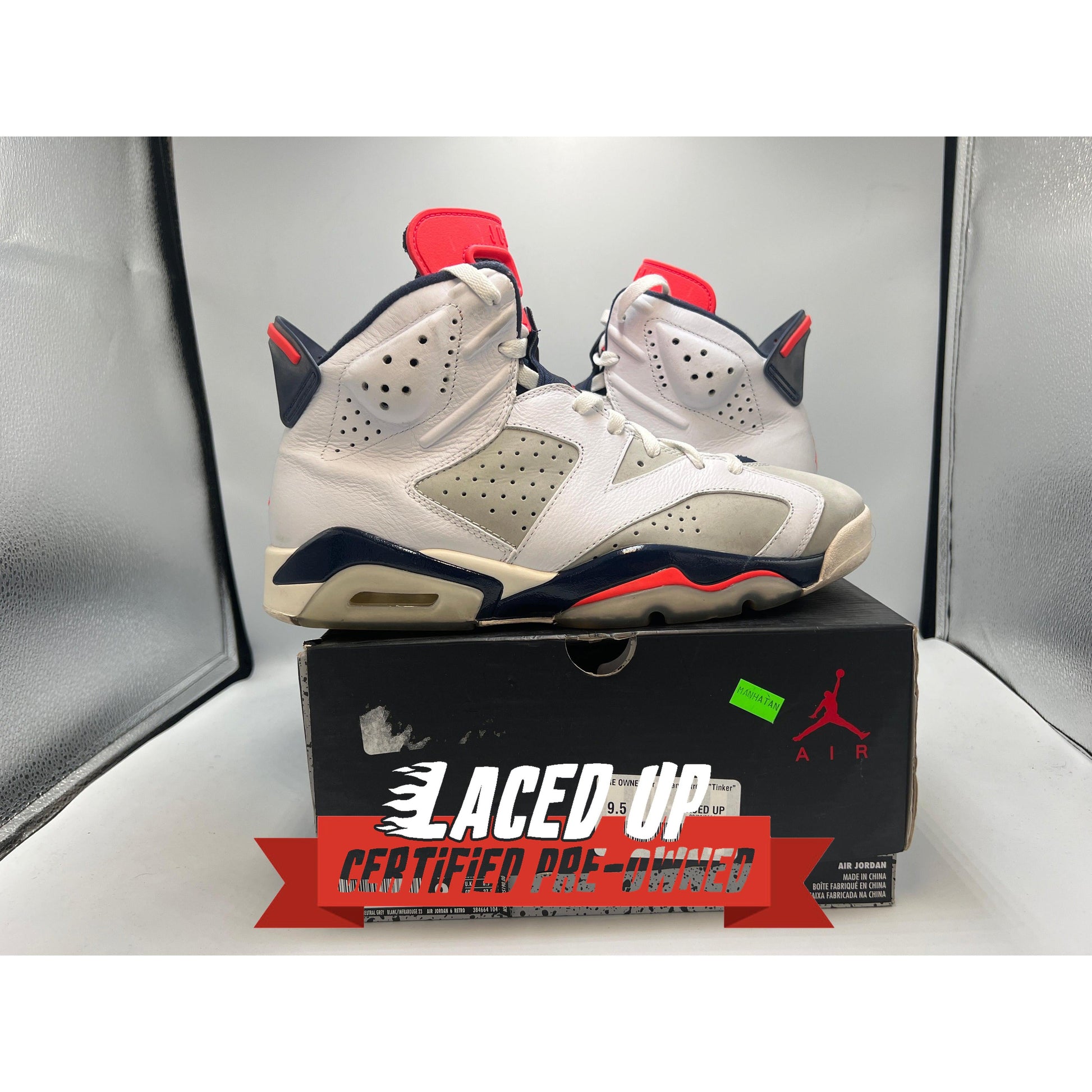 PRE OWNED Air Jordan Retro 6 "Tinker"