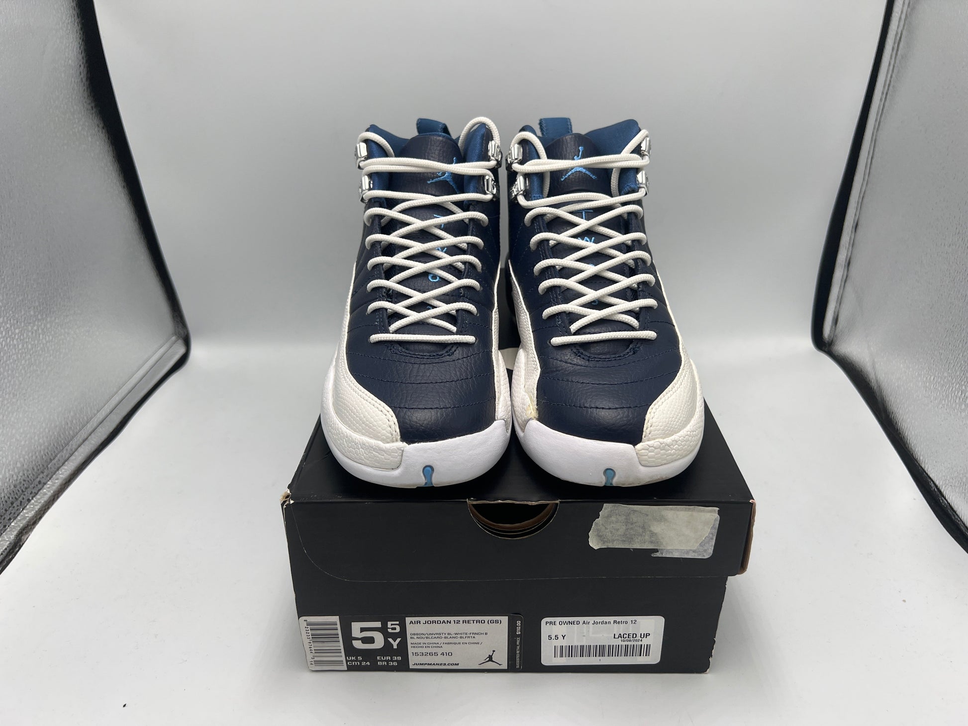 PRE OWNED Air Jordan Retro 12 "Obsidian (2012)" (GS)