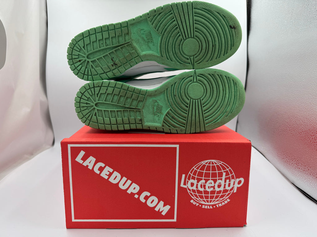 PRE OWNED Nike Dunk Low Green Glow (Women's) No Box