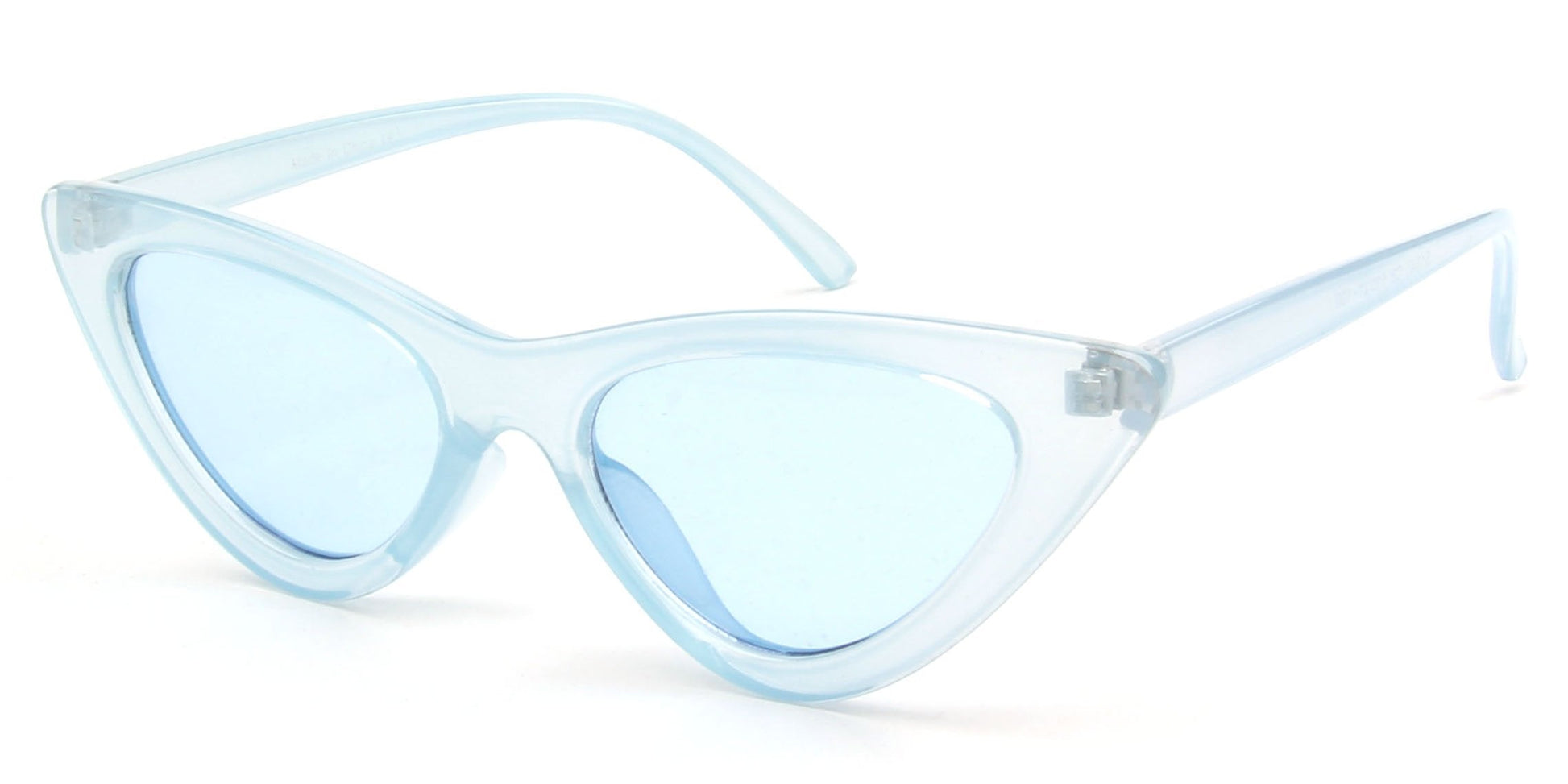 Red Retro Cat Eye Round Sunglasses For Women Chic UV400