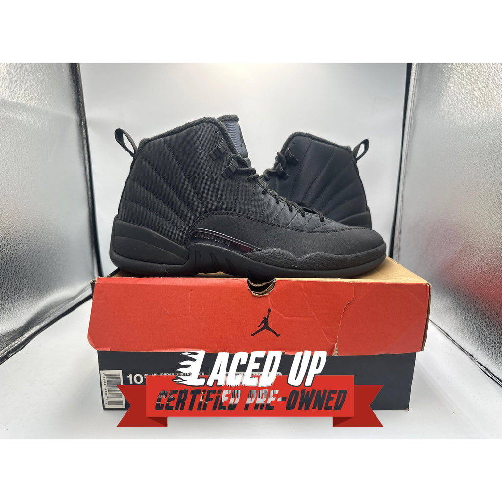 PRE OWNED Air Jordan Retro 12 Winter "Black"