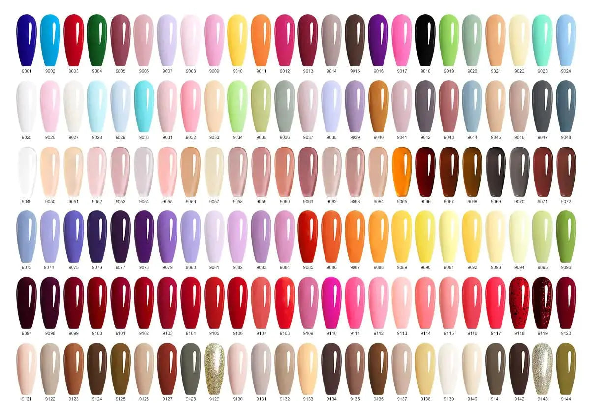 CANNI Grey Gel Nail Polish - Dark Grey Violet Brown High Gloss UV Gel for French Manicure