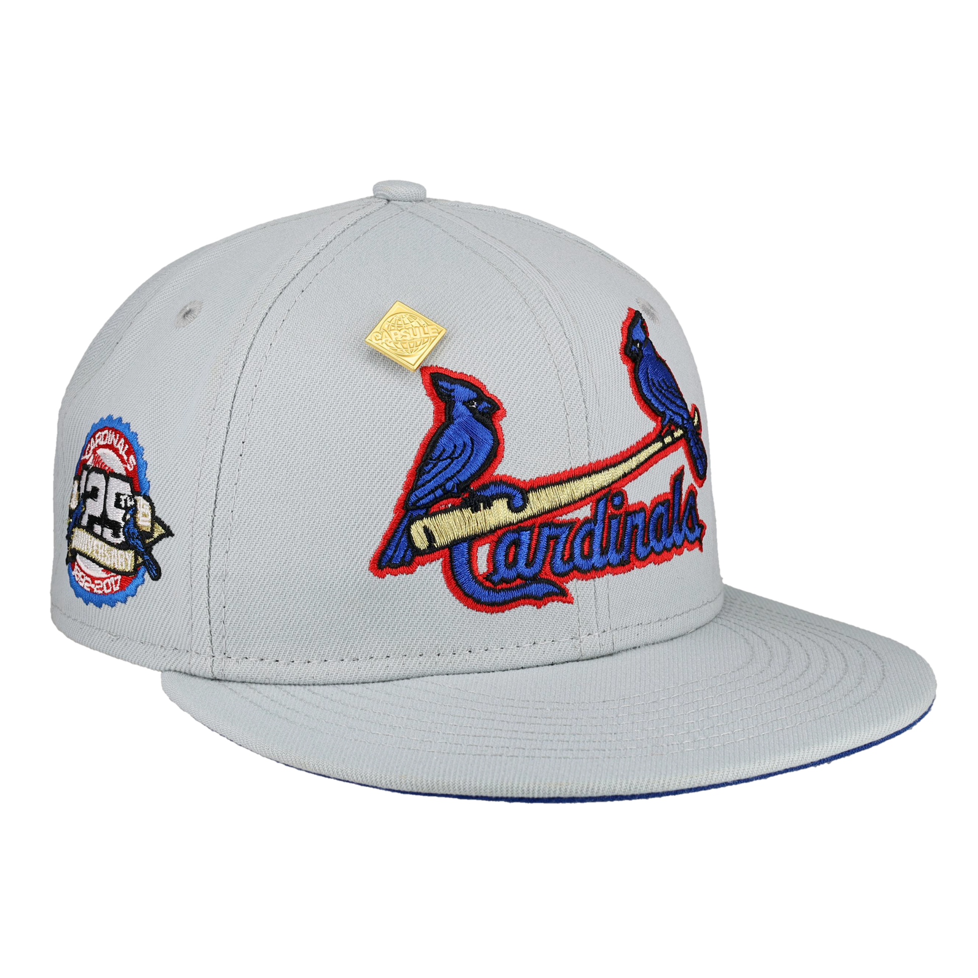St. Louis Cardinals 125th Anniversary Side Patch 59Fifty Fitted Hat