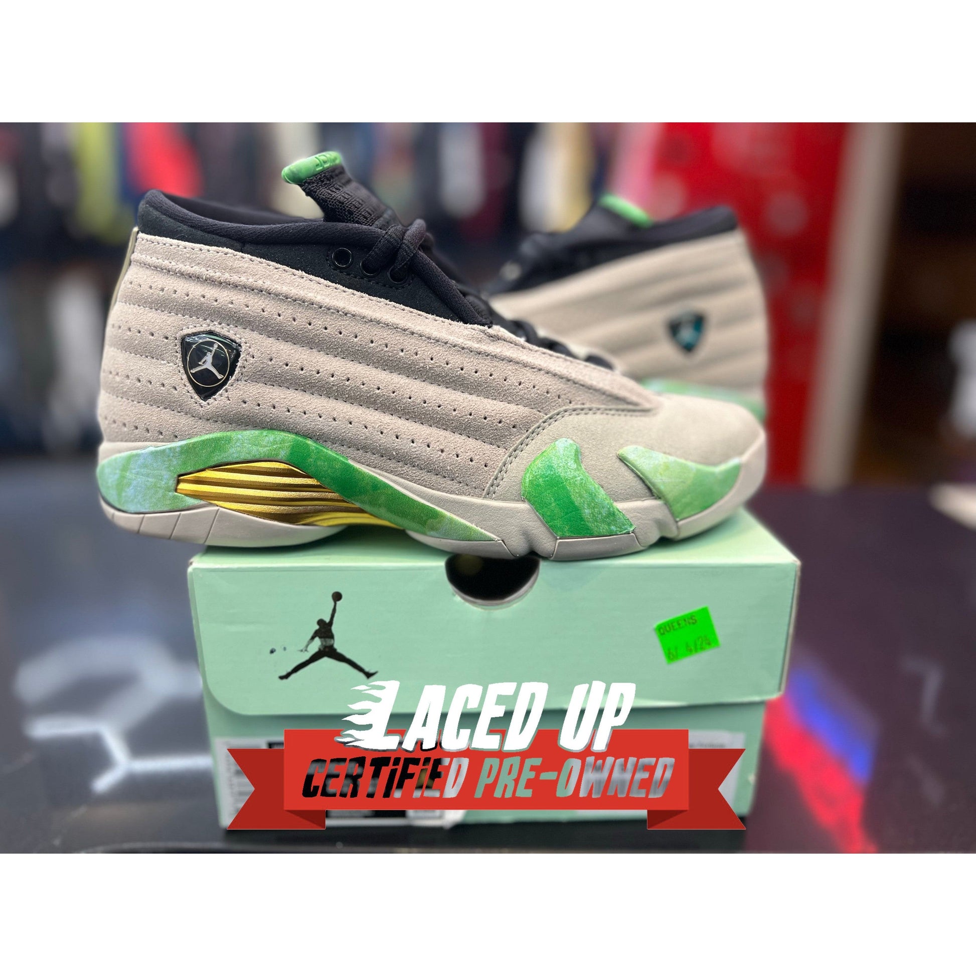 Pre Owned Jordan 14 Aleali May Fortune