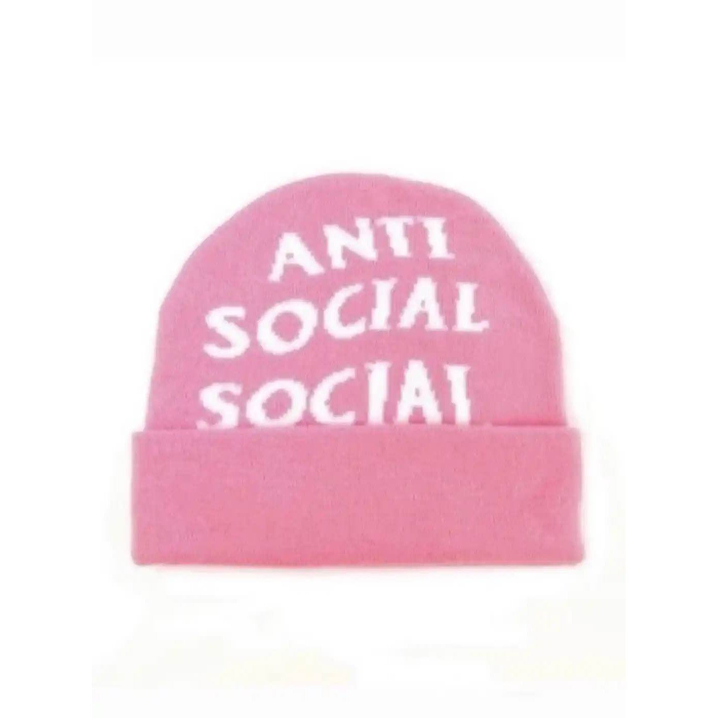 Anti Social Social Club “Jaccardo” Pink Beanie