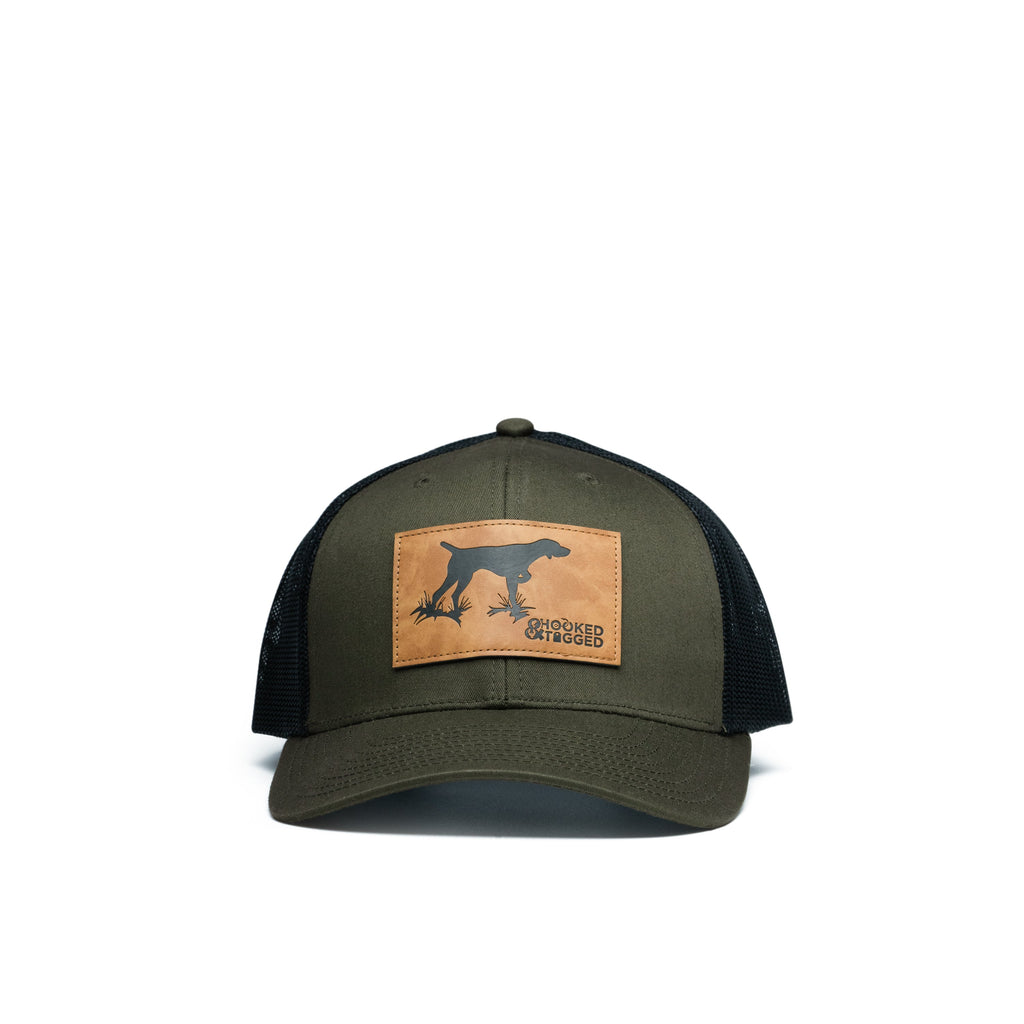 Pointer Dog Patch Hat
