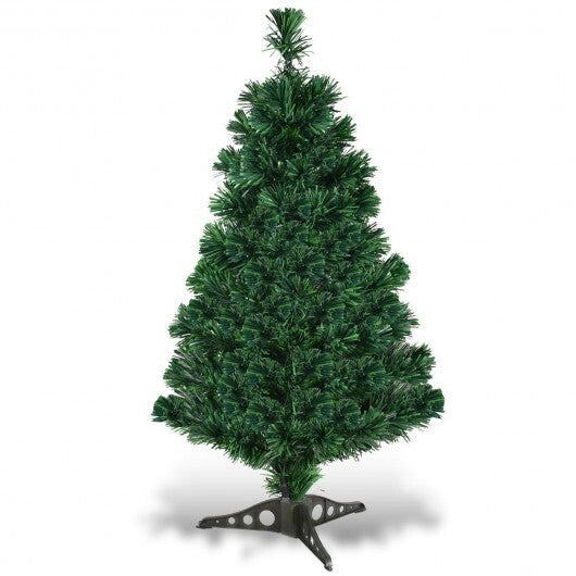 3' / 4' / 5' / 6' Fiber Optic Artificial PVC Christmas Tree-6 ft