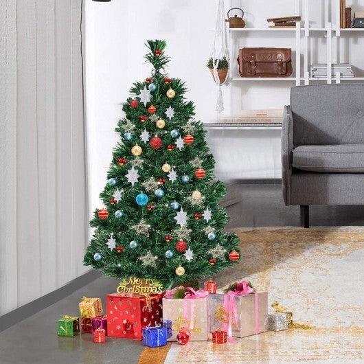 3' / 4' / 5' / 6' Fiber Optic Artificial PVC Christmas Tree-6 ft