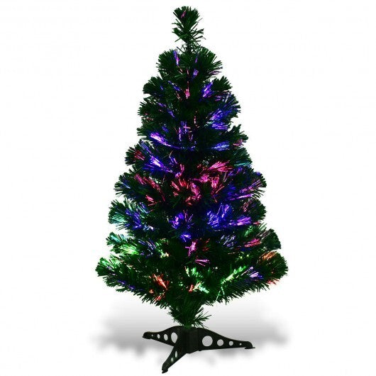 3' / 4' / 5' / 6' Fiber Optic Artificial PVC Christmas Tree-6 ft