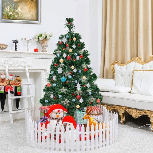 3' / 4' / 5' / 6' Fiber Optic Artificial PVC Christmas Tree-6 ft